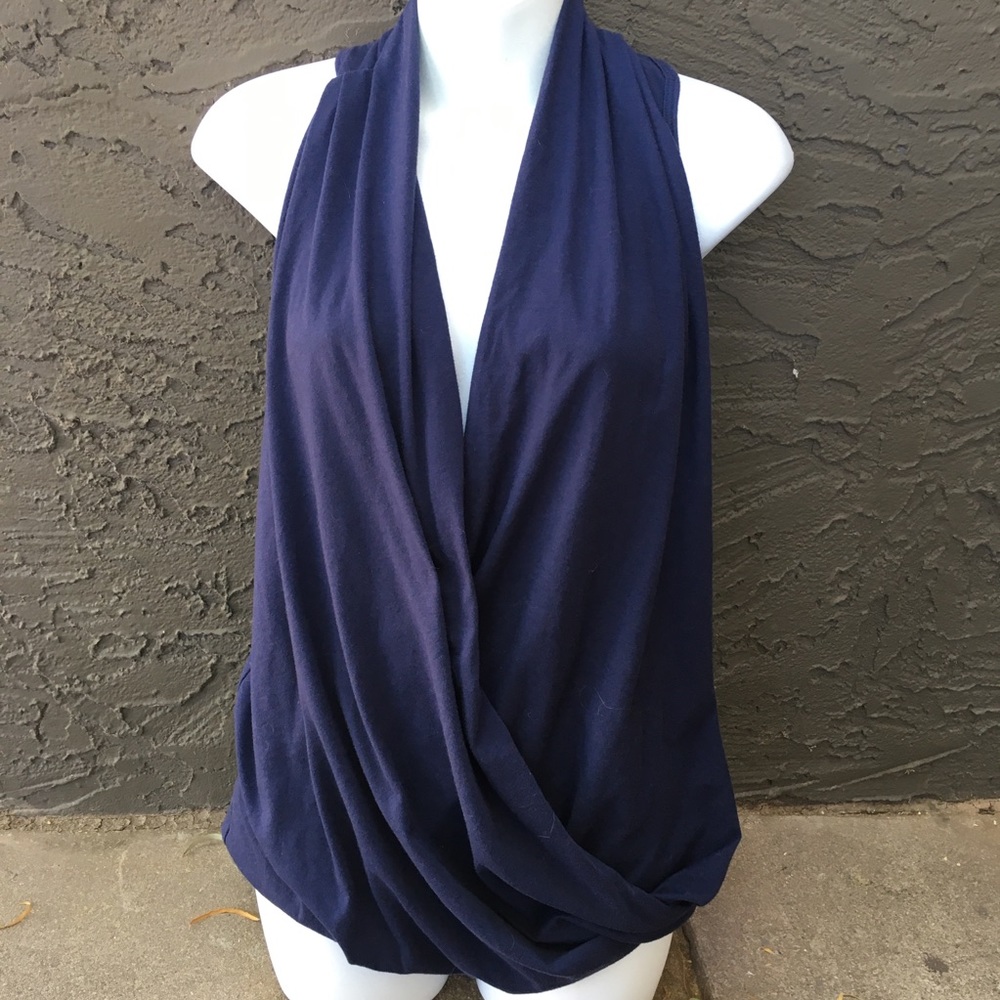 Fabletics open front tank top S